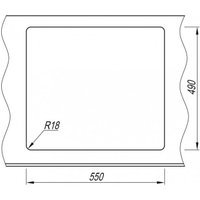 Кухонная мойка ARFEKA Dalago 57 Shadow Grey