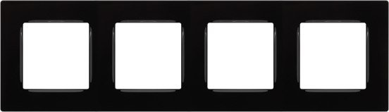 

Рамка ЭРА 12-5204-06 Б0067718 (черный)