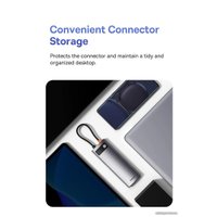 Док-станция Baseus StarJoy 8-Port Type-C HUB Adapter WKWG080213