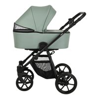 Универсальная коляска Pituso Tossa 2 в 1 (кожа, sage)