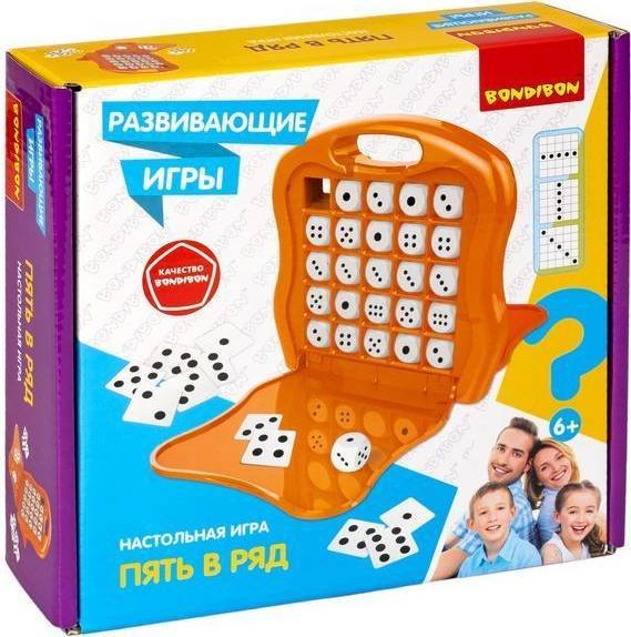 

Развивающая игра Bondibon Пять в ряд ВВ5668