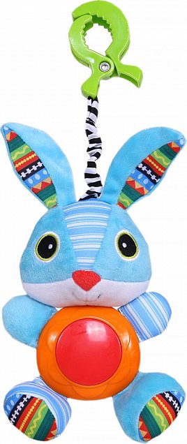 

Погремушка Biba Toys Зайка Брюс WF191