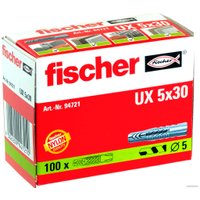 Дюбель универсальный Fischer UX 5x30 94721 (100 шт)