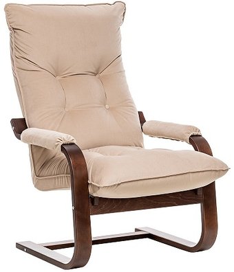 Кресло-качалка Импэкс Leset Оливер (орех текстура/V 18)