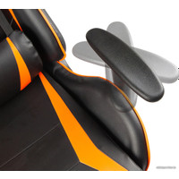 Кресло Calviano Mustang (черный/оранжевый)