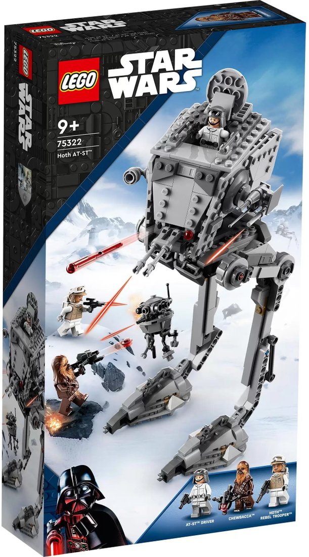 

Конструктор LEGO Star Wars 75322 AT-ST на Хоте