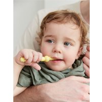 Зубная щетка Happy Baby Медведь 20009 (желтый)