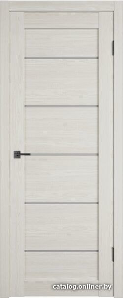 Межкомнатная дверь Atum Pro Х27 70x200 (artic oak, стекло white cloud)