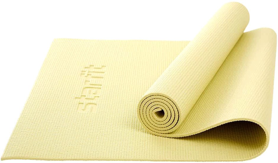

Коврик Starfit FM-101 PVC (173x61x0.6см, желтый пастель)