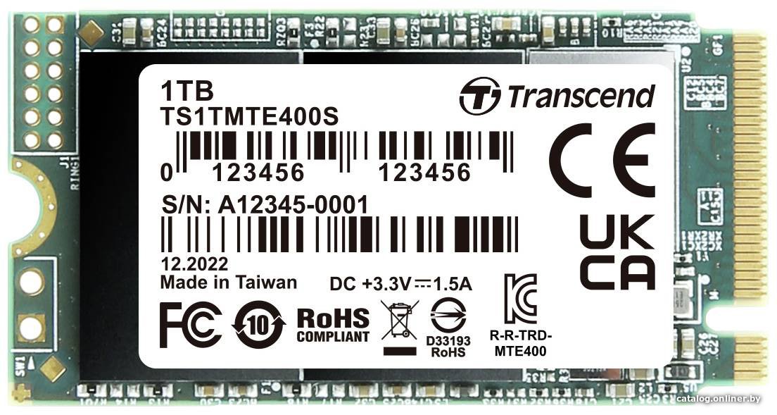 SSD Transcend 400S 1TB TS1TMTE400S