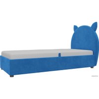 Кровать Mebelico Бриони 820х1880 (велюр, голубой)