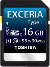 Toshiba EXCERIA Type 1 SDHC UHS-I U1 Class 10 16GB (SD-X16T1(BL7)