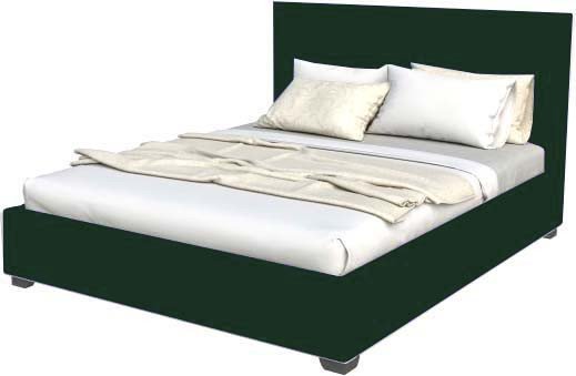 

Кровать Elmax Альба 200x200 с ПМ Газ-лифт Континентальная рама (Glory 14)