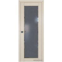 Межкомнатная дверь ProfilDoors 2.19U L 90x200 (магнолия сатинат, стекло square графит)