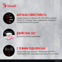 Геймпад A4Tech Bloody GPW70 (белый)