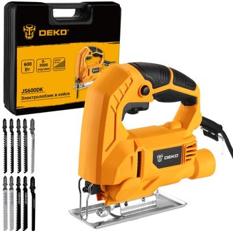 Электролобзик Deko JS600DK 084-1102 (кейс)