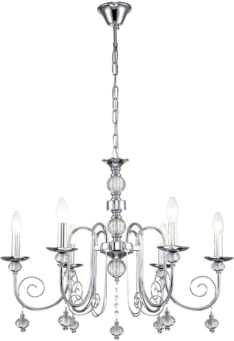 

Подвесная люстра Escada Shine 678/6PL E14*40W Chrome