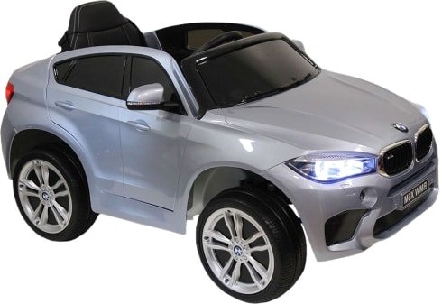 

Электромобиль RiverToys BMW X6M JJ2199 (серебристый глянец)