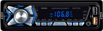 USB-магнитола Digma MCP-227B