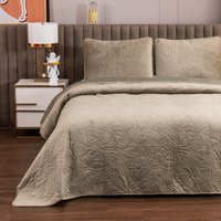 Набор текстиля для спальни Sofi De MarkO Мелисса 240х260 Пок-Мес-240х260кч (капучино)