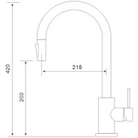 Смеситель Gross Aqua Neosteel 3140609SS в Солигорске