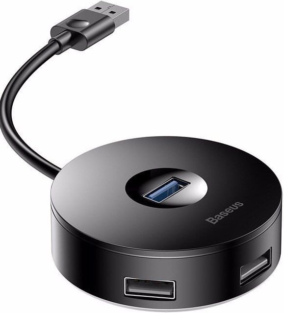 

USB-хаб Baseus Round Box 4-in-1 CAHUB-F01