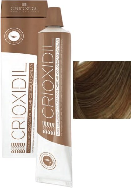 Крем-краска для волос Crioxidil Silk Color 6tc темно-русый