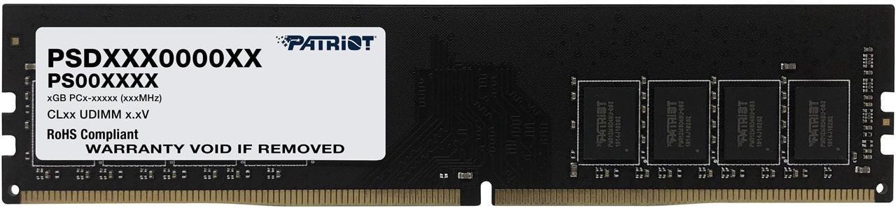 

Оперативная память Patriot Signature Line 16GB DDR4 PC4-25600 PSD416G320081