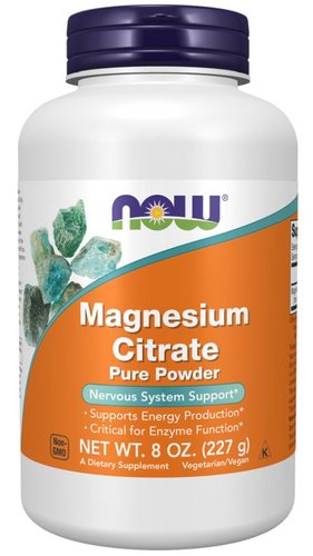 Витамины, минералы Now Foods Magnesium Citrate (227 г)