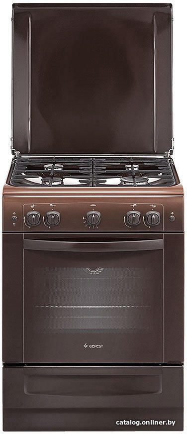 Кухонная плита GEFEST ПГ 6100-01 0001 (стальные решетки)