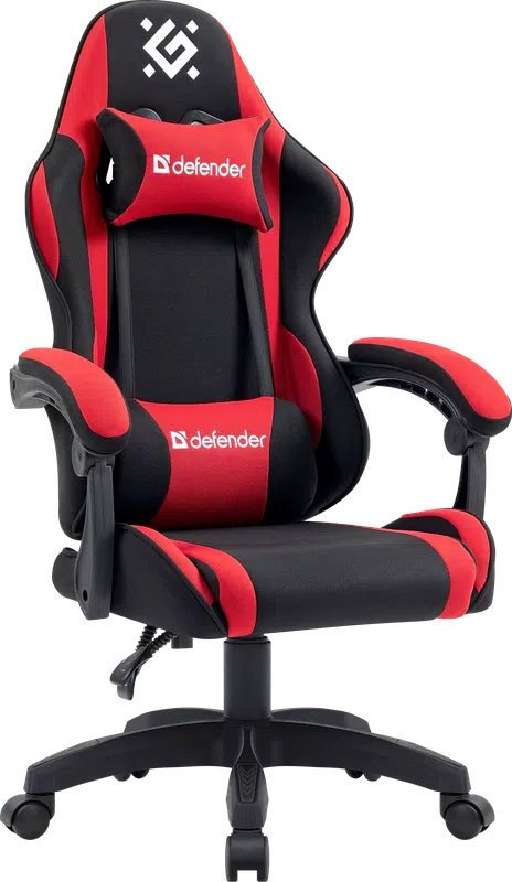 

Игровое (геймерское) кресло Defender Expert (черный/красный)