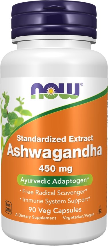 БАД Now Foods Ashwagandha 450 мг (90 капсул)