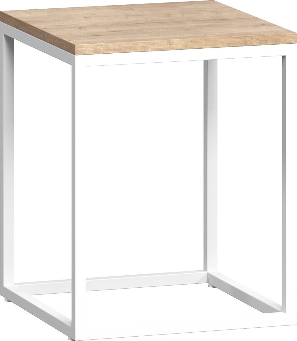 

Журнальный столик LoftyHome Мальборк 3 1627814 (дуб сонома/белый)