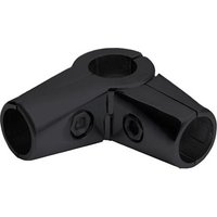 Соединитель для рейлинга Tris 561 для трех труб д.25 (черный)