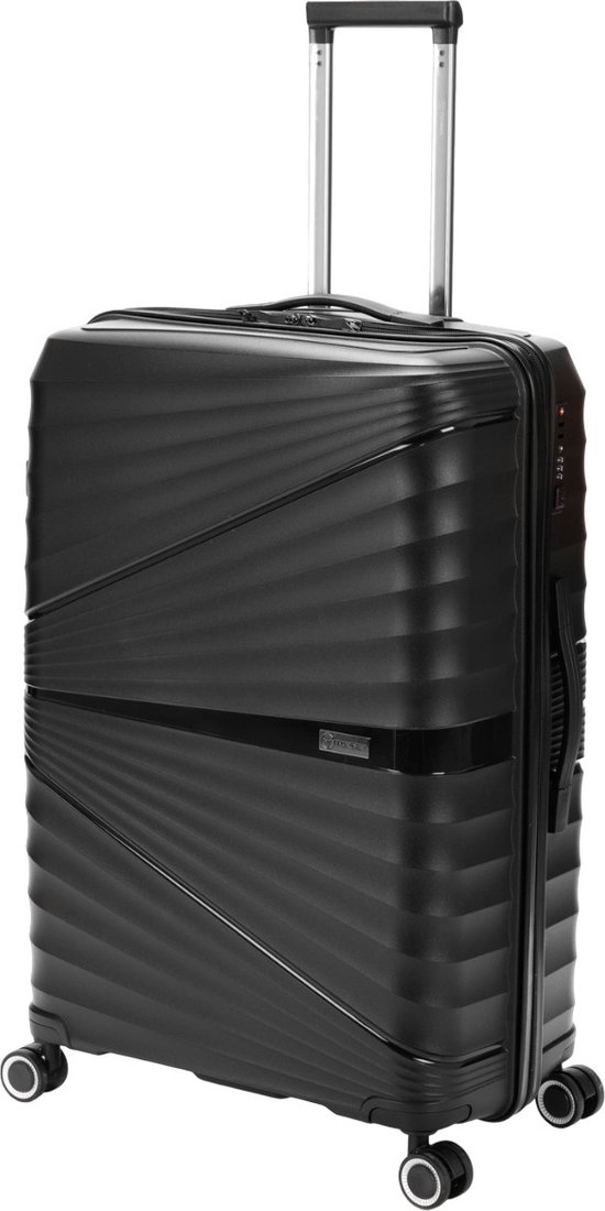 Чемодан-спиннер Torber Nevo T2207L (черный)