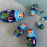 Развивающая игра Брестская Фабрика Сувениров Снегурочка (набор 7 шт)