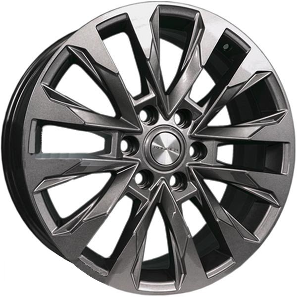 

Литые диски Khomen KHW2010 (LC 300) 20x8" 6x139.7мм DIA 95.1мм ET 60мм Gray