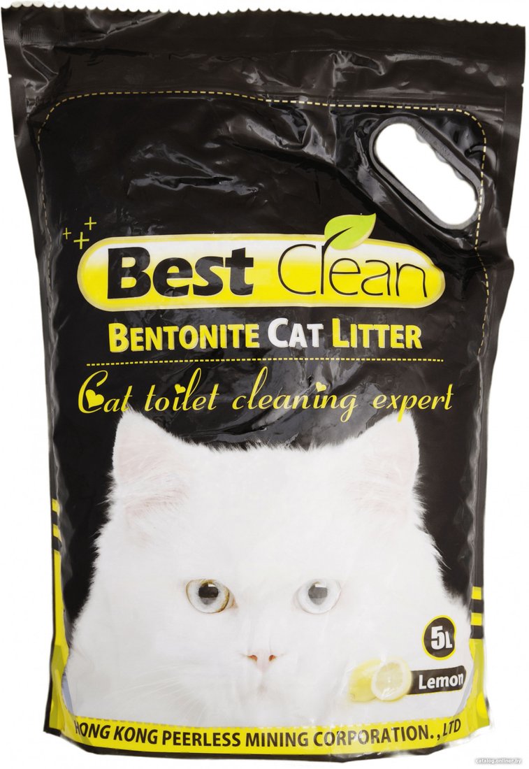 Наполнитель для туалета Best Clean с ароматом лимона 5 л