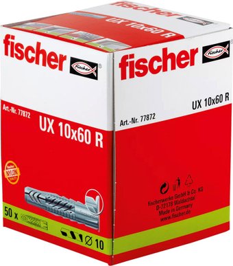 Fischer UX 10 x 60 R 77872 (50 шт)