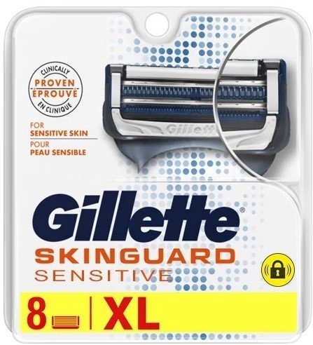

Сменные кассеты для бритья Gillette Skinguard Sensitive (8 шт) 7702018488384