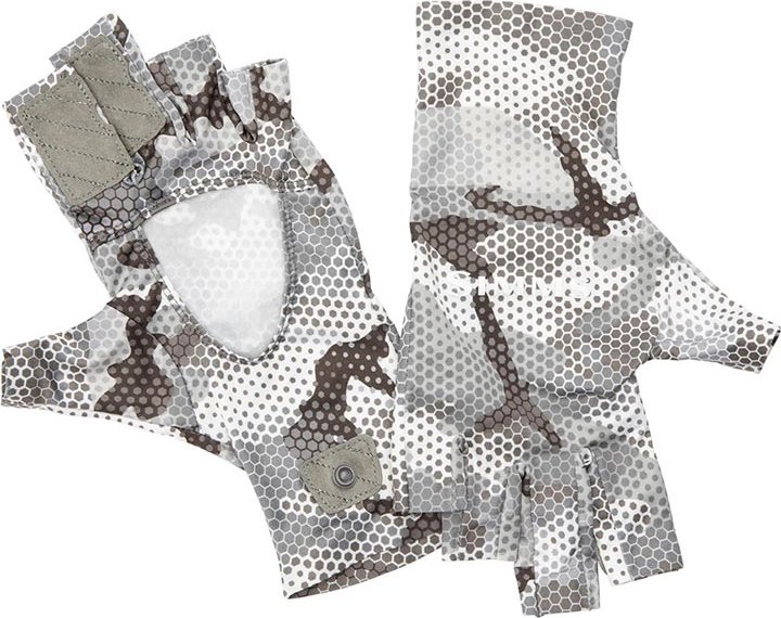 

Перчатки Simms SolarFlex SunGlove (M, hex flo camo steel)