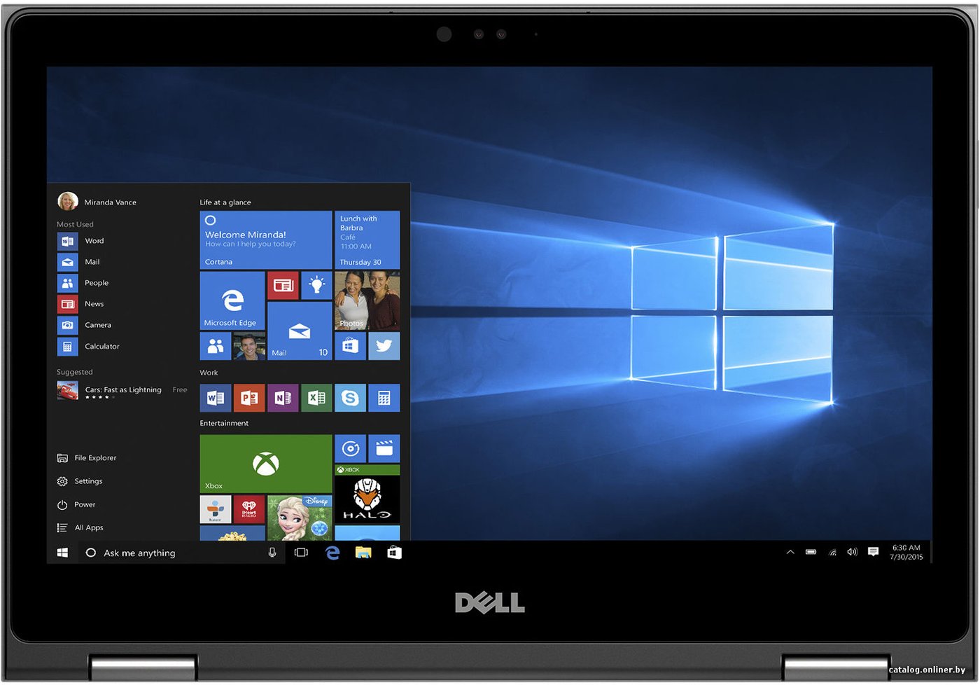 Dell Inspiron 13 5378 [5378-3829] ноутбук 2-в-1 купить в Минске