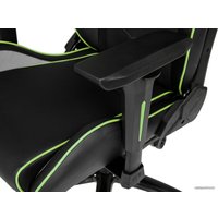 Игровое (геймерское) кресло AKRacing Overture (черный/зеленый)