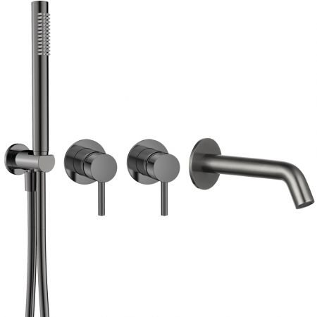 

Смеситель AQUAme AQM8804GM+AQM8804GM+AQM8711GM+AQM8302GM