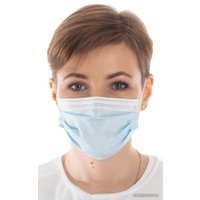 Одноразовая медицинская маска Nelva Маска медицинская с фильтрующим слоем Мельтблаун 8268