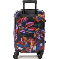 Чемодан-спиннер L'Case RIO-S 42/48 л (принт цветы)