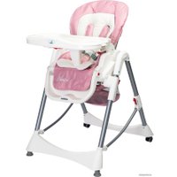 Высокий стульчик Caretero Bistro 2020 (розовый)