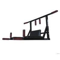 Турник с брусьями МК Уралспорт 3 в 1 30250ПГ (черный)