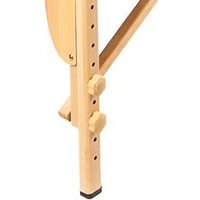 Массажный стол Atlas Sport 70 см складной 3-с деревянный (коричневый)