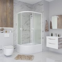 Душевая кабина Niagara Promo P110/80/40R/MT/BK 110x80x195